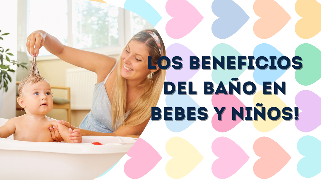 BENEFICIOS DEL BAÑO EN BEBES Y NIÑOS