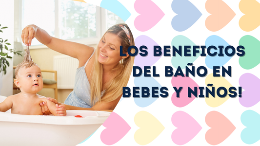 BENEFICIOS DEL BAÑO EN BEBES Y NIÑOS