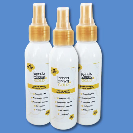 X3 TONICOS ACLARADOR GOLD KIDS