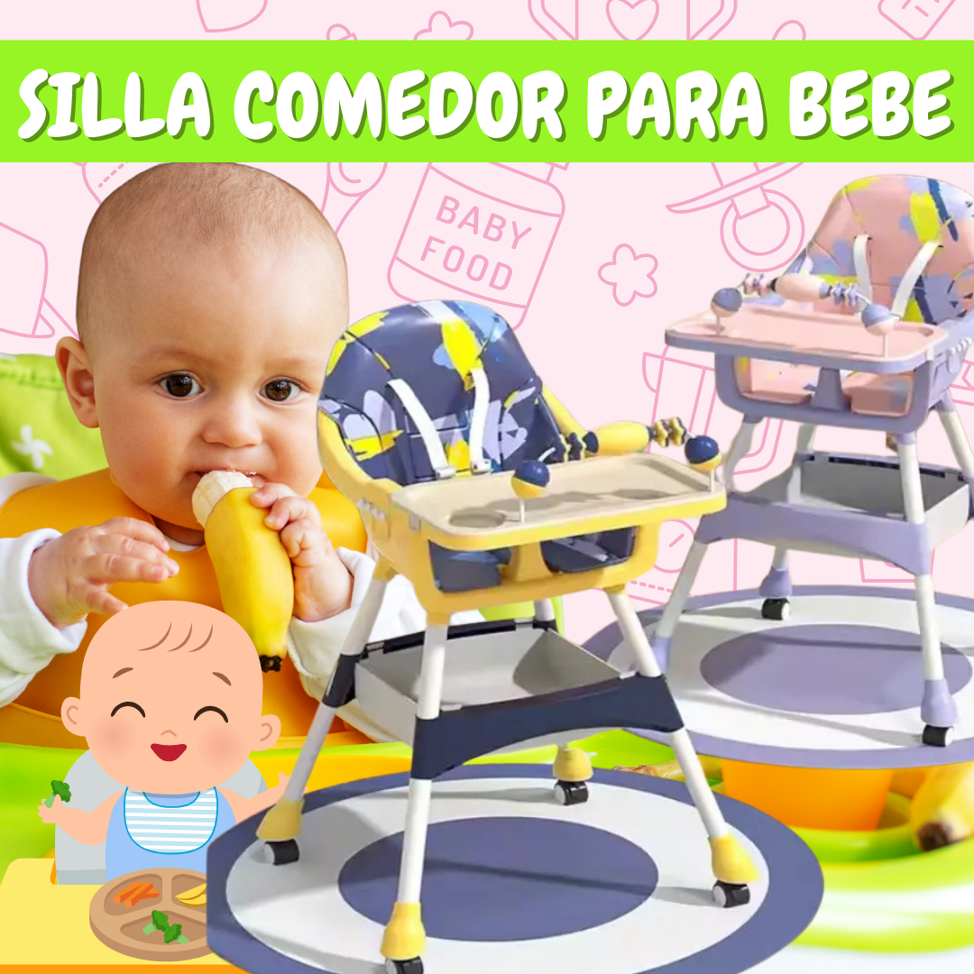 SILLA COMEDOR PARA BEBE